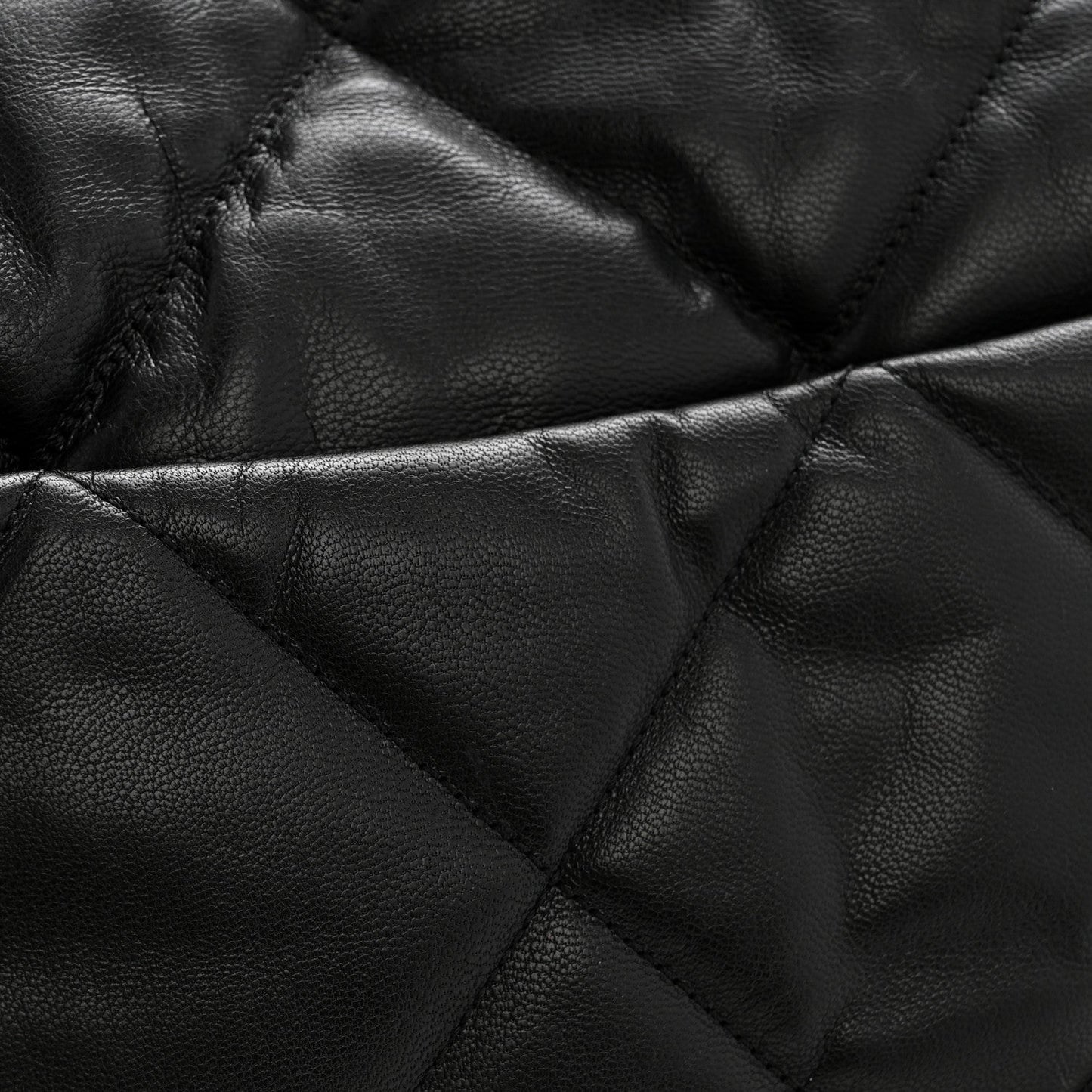 Goatskin Quilted Maxi Chanel 19 Flap Black