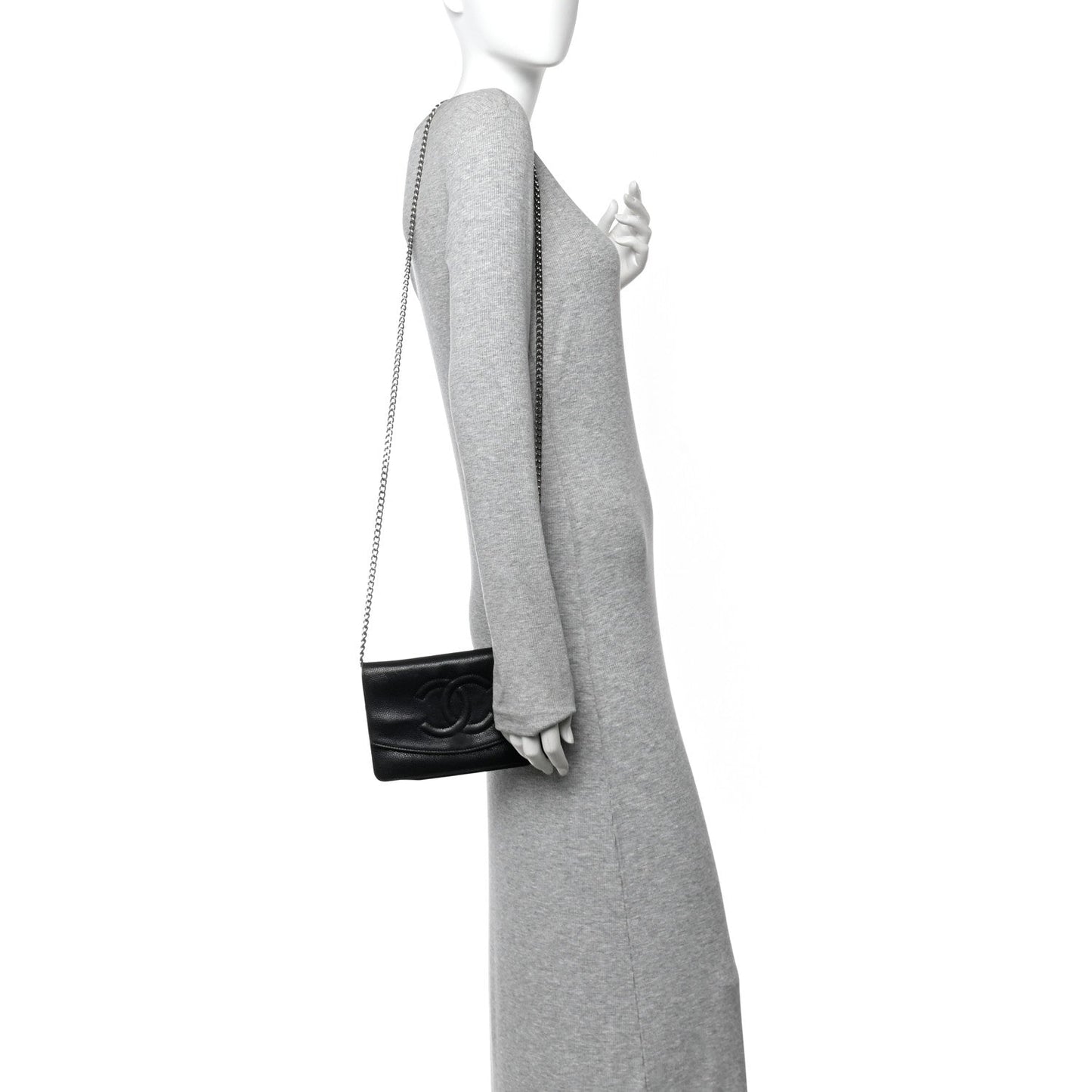 Caviar Timeless CC Wallet On Chain WOC Black