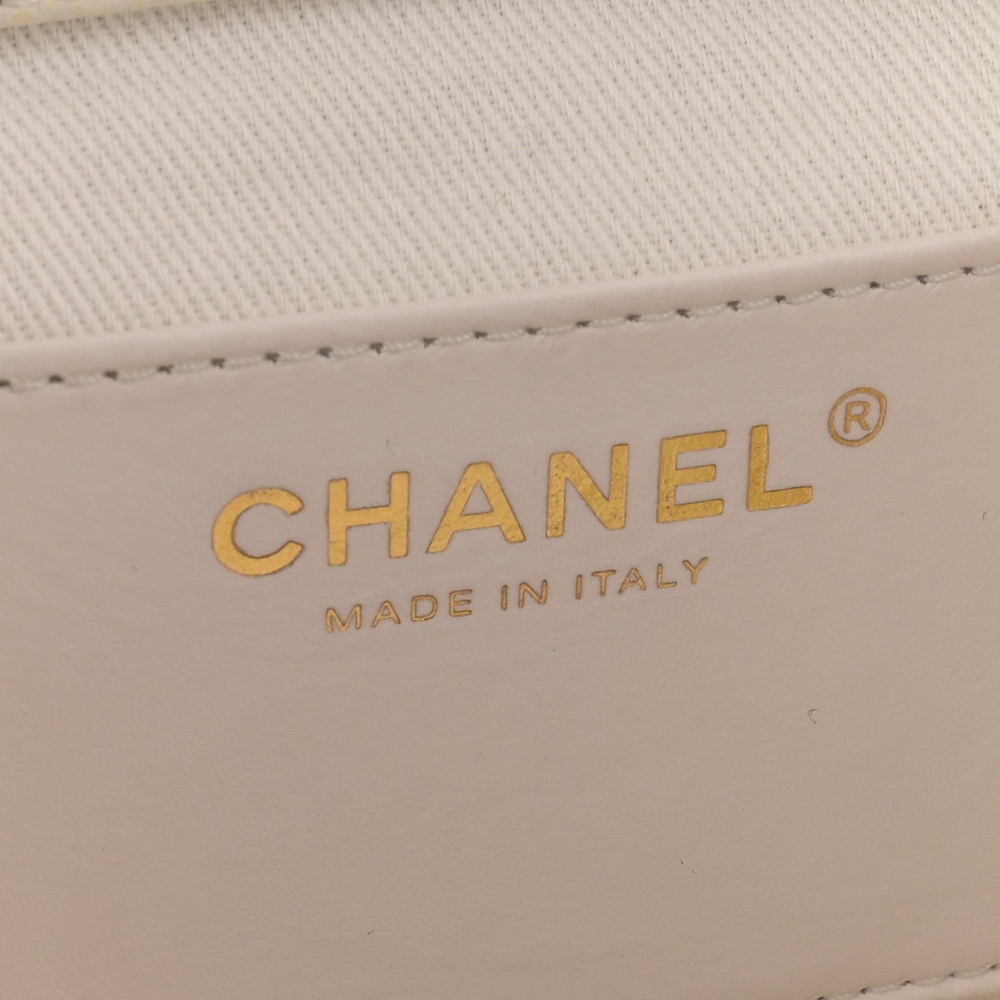 Caviar Quilted Mini Business Affinity Backpack White
