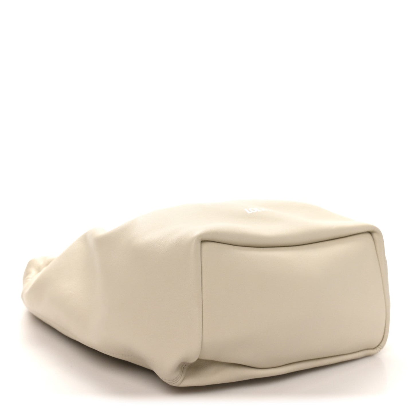 Buttery Nappa Lambskin Small Squeeze Bag Sea Salt