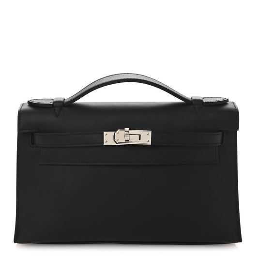 Swift Kelly Pochette Clutch Black