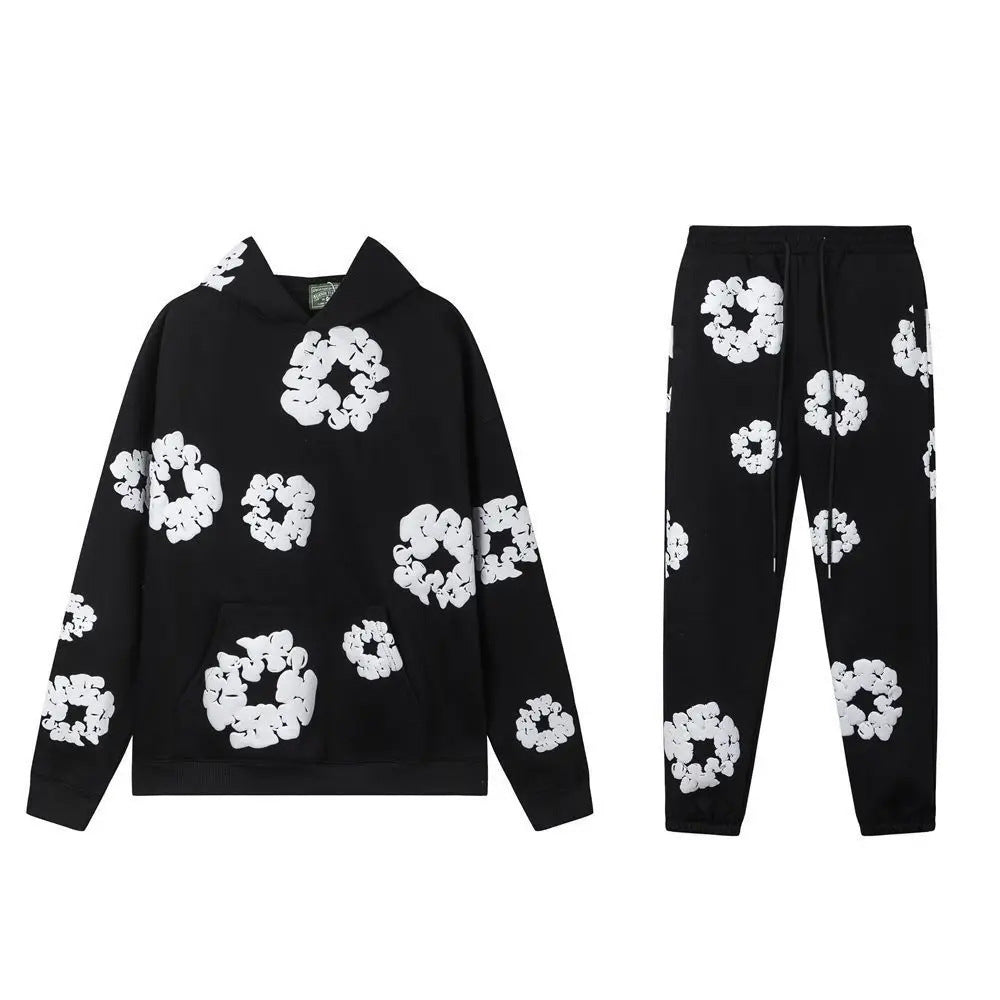 Denim Tears Men and Women Hoodie Set