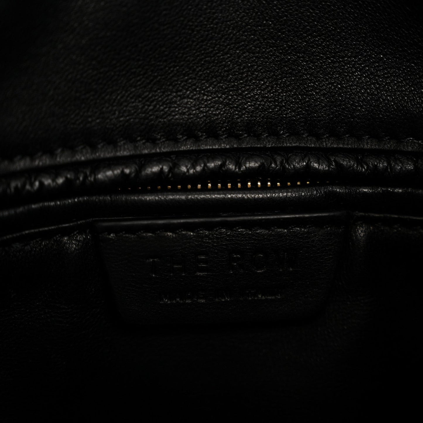 Grained Calfskin Joe Backpack Black
