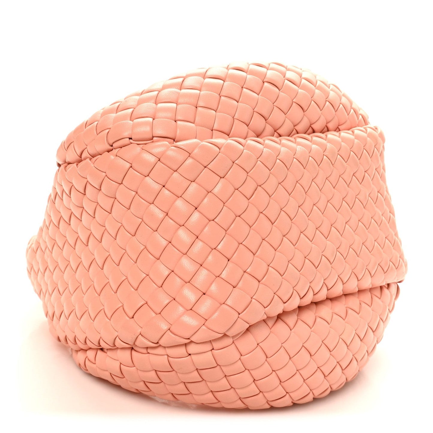 Lambskin Padded Intrecciato Mini Jodie Peachy