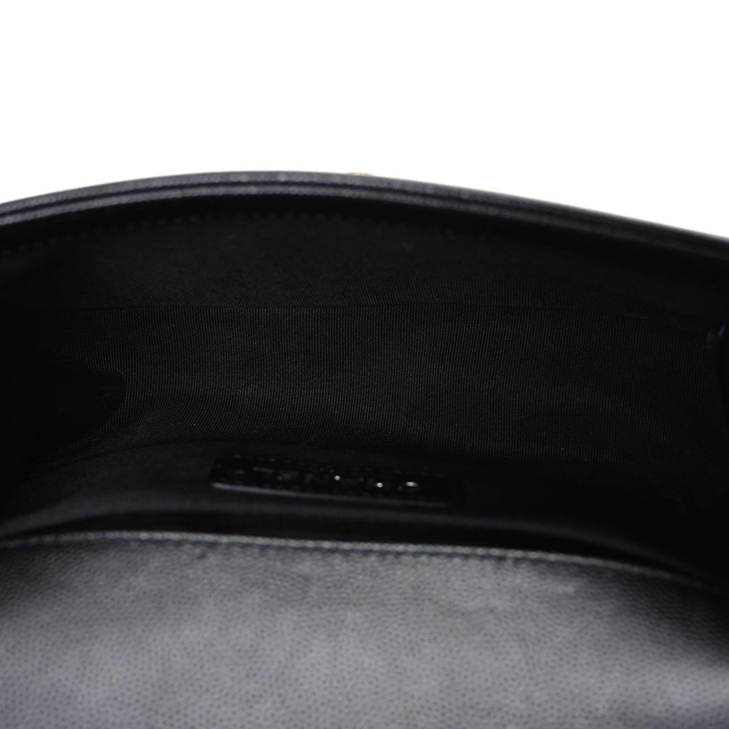 Caviar Quilted Small Boy Flap Black