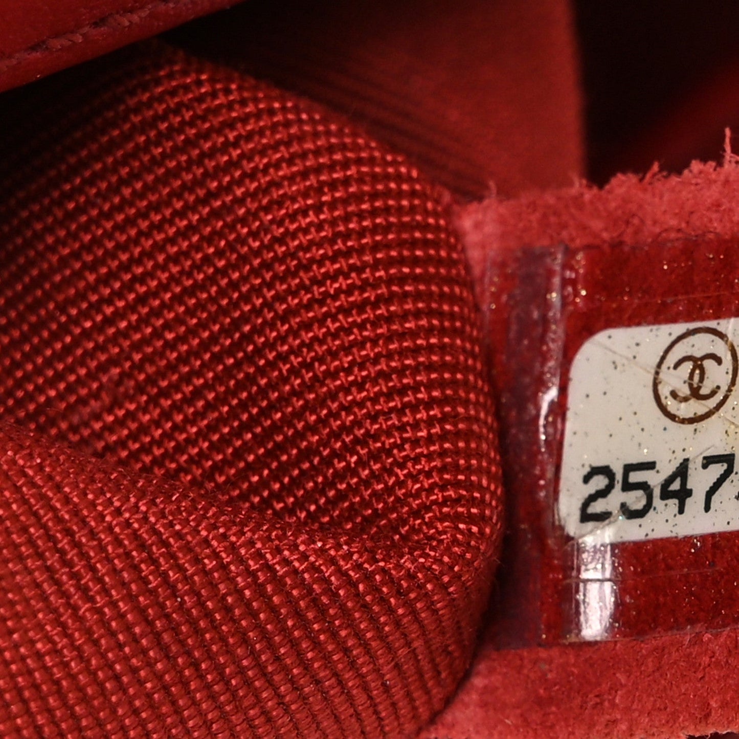 Lambskin Quilted Medium Boy Flap Red
