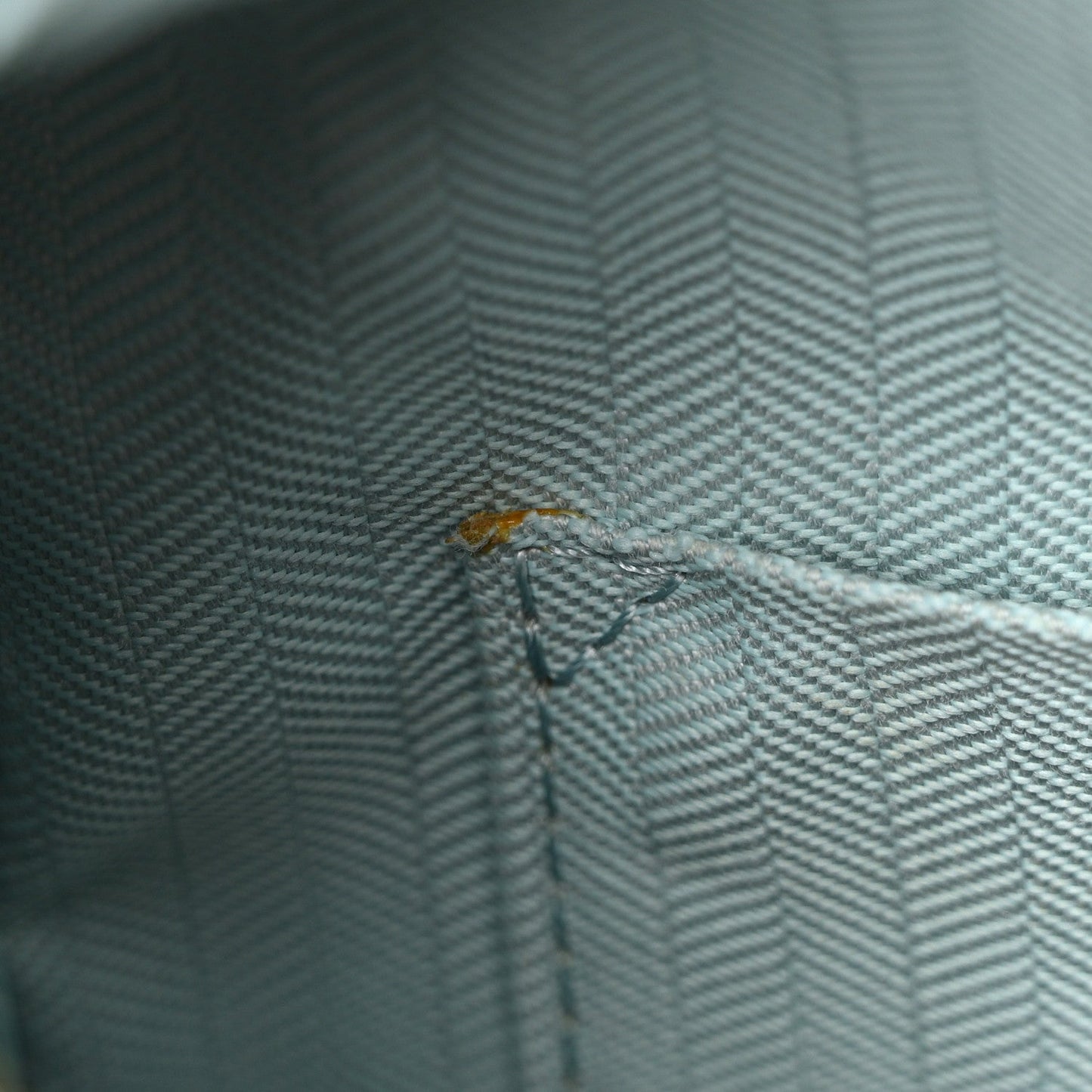 Grained Calfskin Small Puzzle Bag Aquamarine