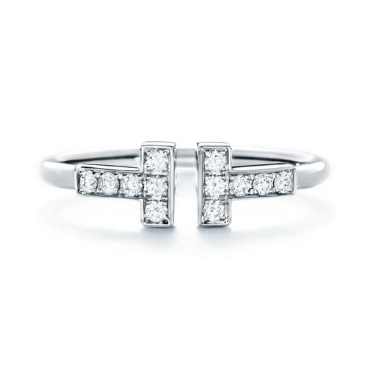 Tiffany T Diamond Wire Ring